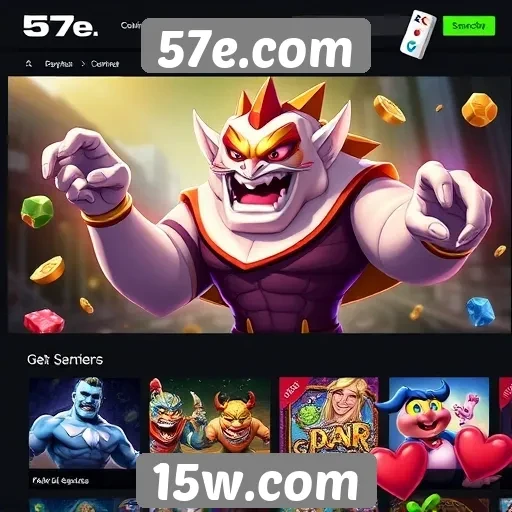 57e.com apresenta novas opções de jogos online
