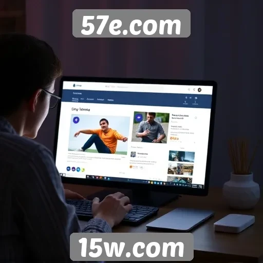 Análise da experiência do usuário no 57e.com